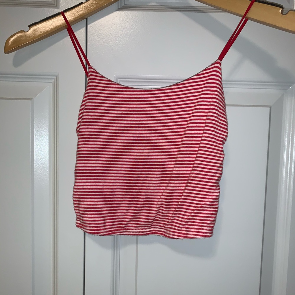 PacSun striped crop top